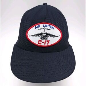 USAF C-17 Air Lifter Hat Snapback  Eagle Crest Air Force Military Aircraft Patch